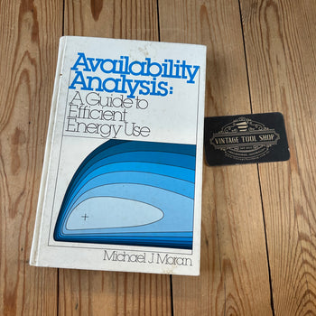 XBN120 Vintage BOOK AVAILABILITY ANALYSIS- A Guide to Efficient Energy Use by M.J.Moran