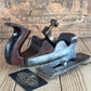 SOLD N1033 Antique MATHIESON Scotland SMOOTHING plane Rosewood