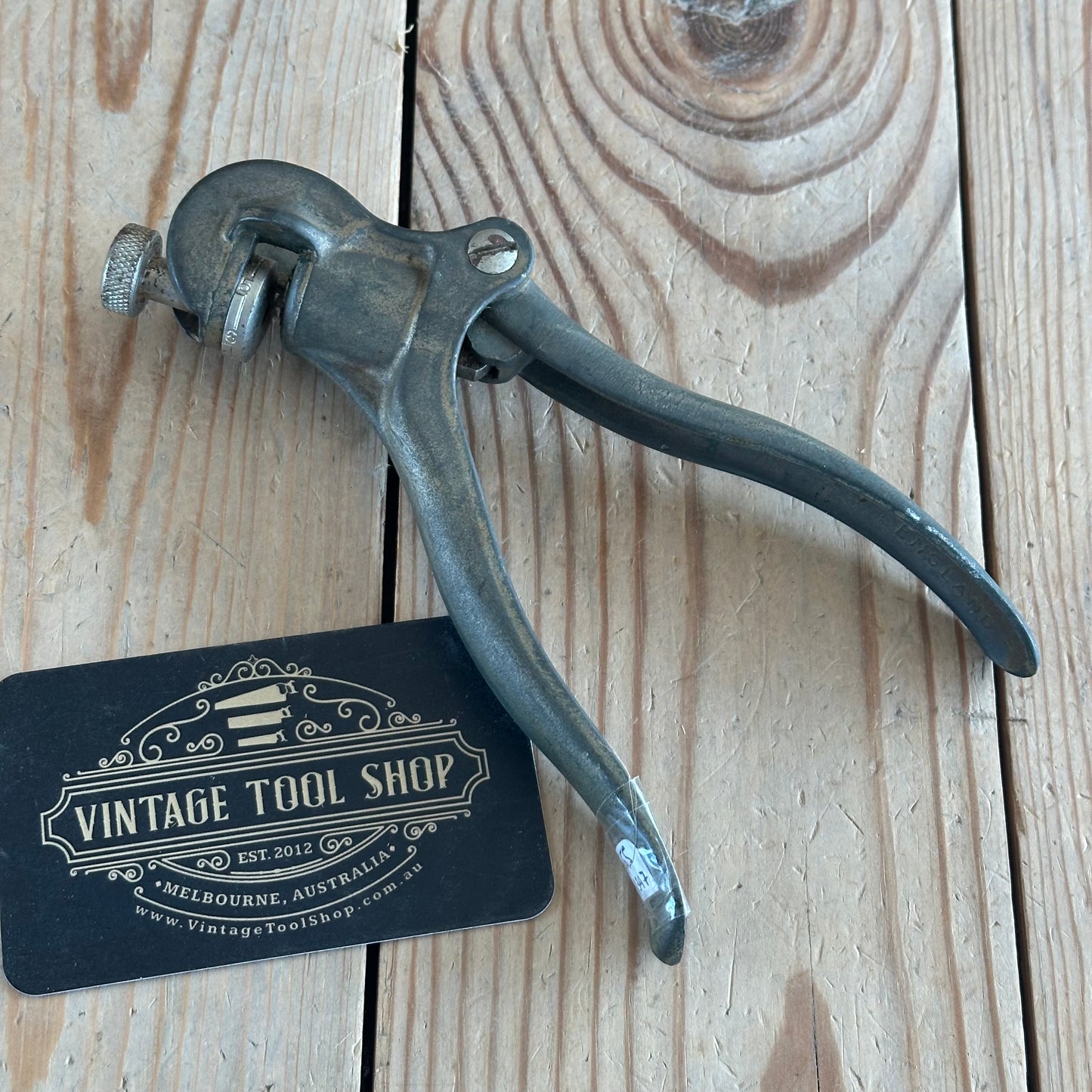 H2357 Vintage ECLIPSE no.77 England Bronze SAW SET