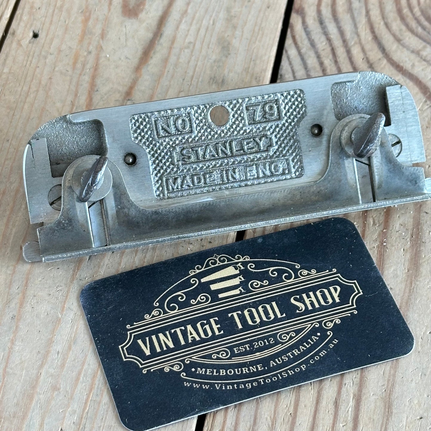 N1125 Vintage STANLEY England No.79 Side RABBET Rebate PLANE