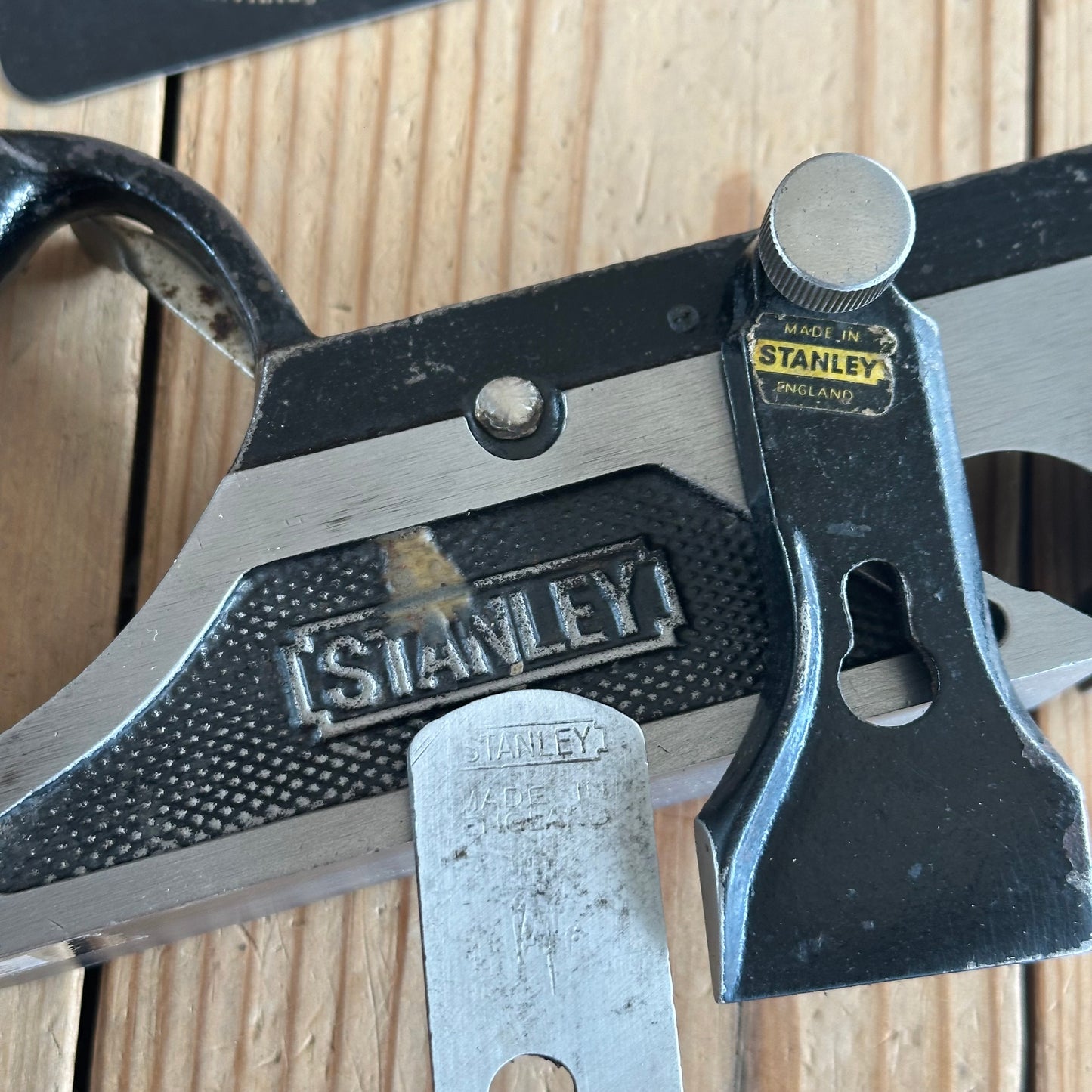 H2356 Vintage STANLEY England No.78 Duplex RABBET rebate plane