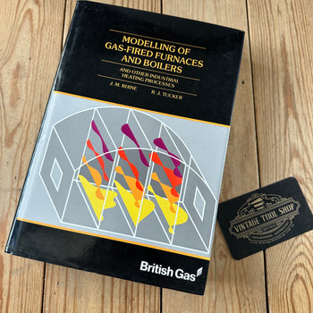 N2011 Vintage 1991 BOOK MODELLING of GAS FIRED FURNACES and BOILERS & Other Industrial Heating Processes by J.M.Rhine & R.J.Tucker