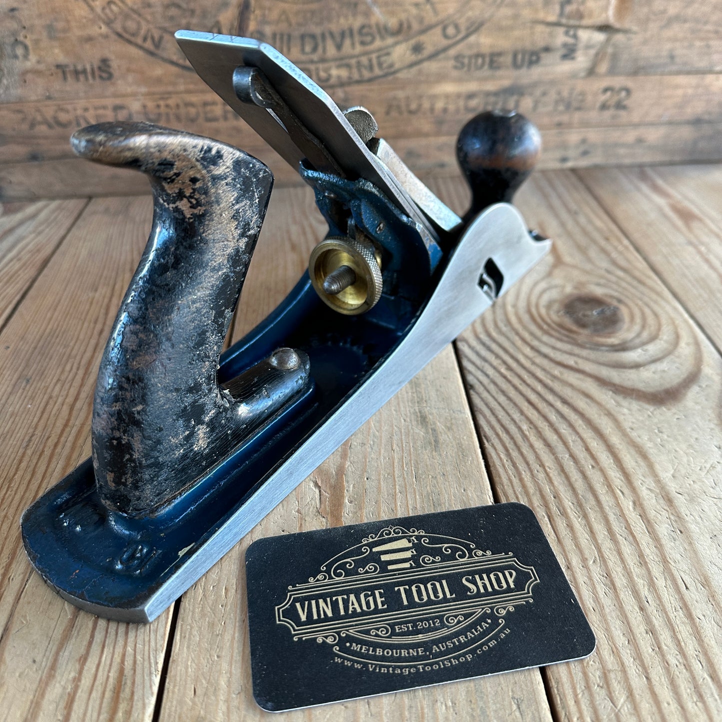 N653 Vintage CARTER Australia No.C1 rebate jack rabbet PLANE