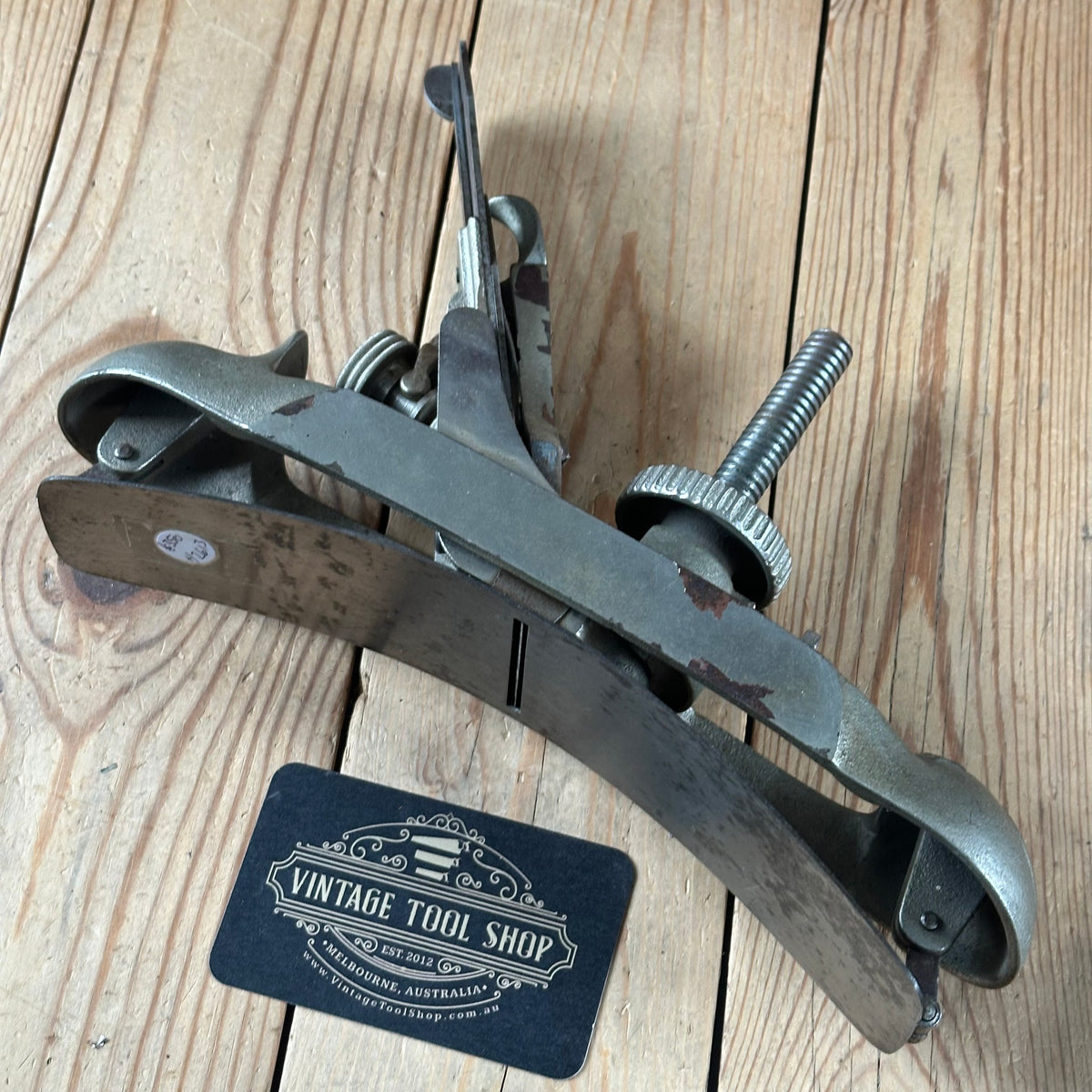 H2613 AWESOME ! Vintage STANLEY USA No:20 VICTOR Compass CIRCULAR Plane