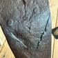 Y1694 Unusual & EARLY Antique French riveted STEEL MATTOCK HEAD