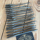 H1874 Vintage set of 16 GIMLET BRACE drill BITS