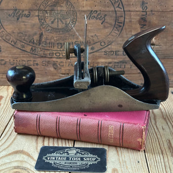 N1702 Vintage STANLEY no.112 scraper PLANE Rosewood handles