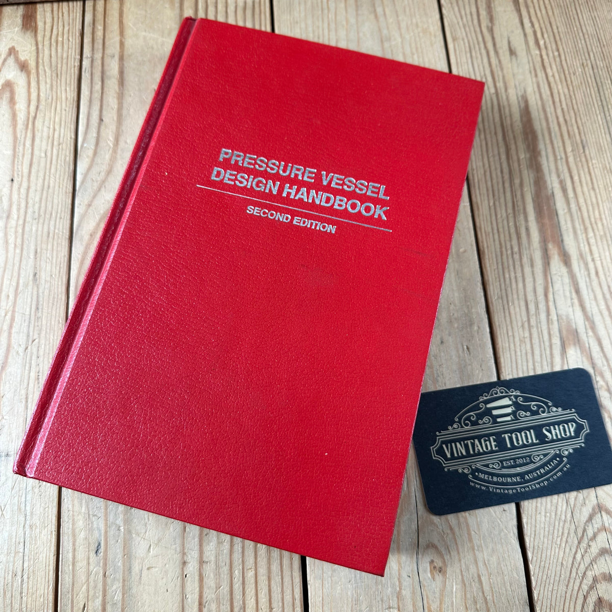 N2026 Vintage 1986 BOOK PRESSURE VESSEL DESIGN HANDBOOK 2nd edition by H.H.Bednar