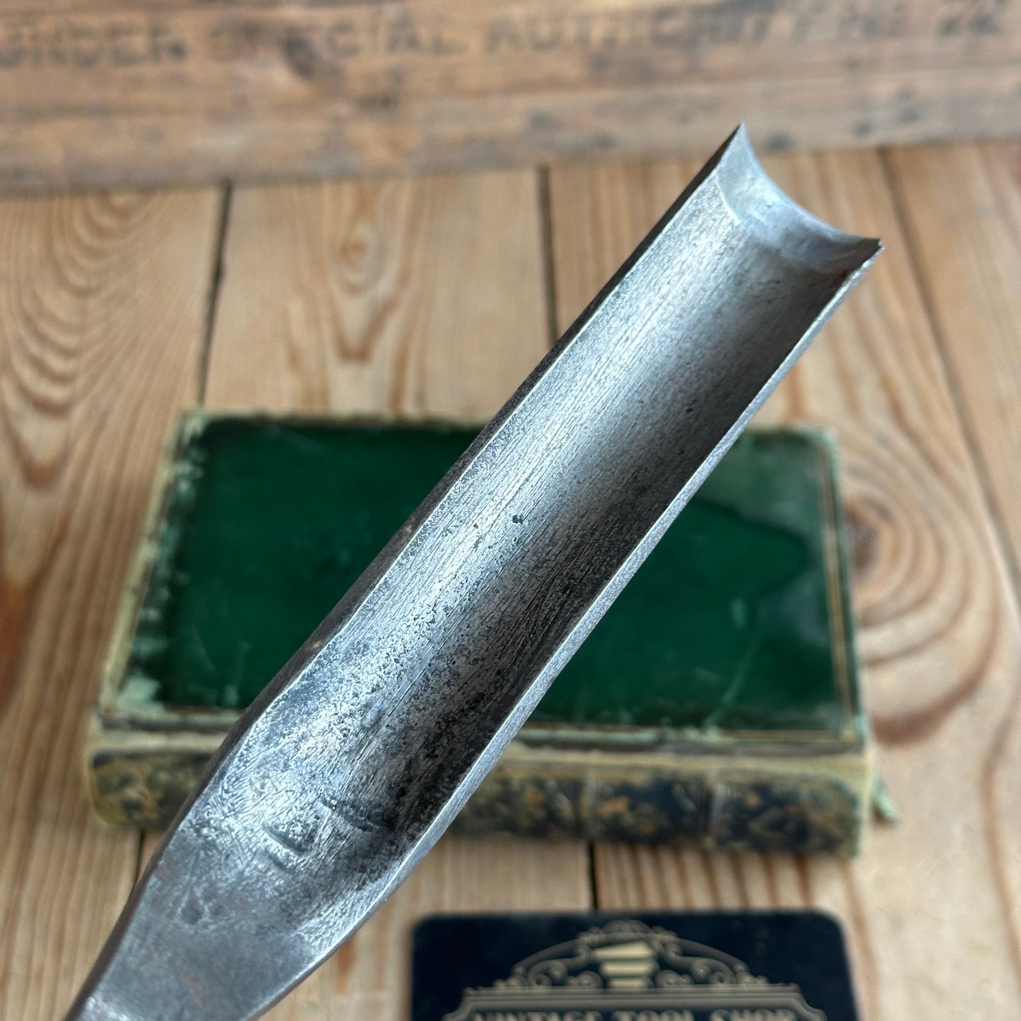 N781 Vintage cranked Paring GOUGE CHISEL