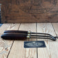 N1750 Vintage set of 3 x English made SPOON GOUGES Carving chisels