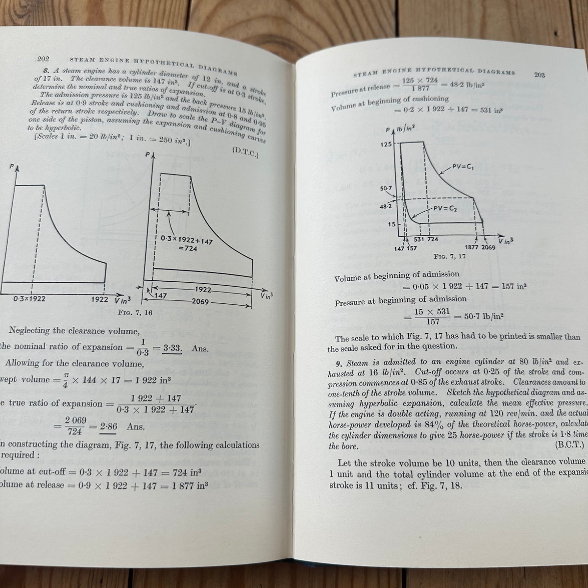 XBN211 Vintage BOOK PROBLEMS in HEAT ENGINES by A.J.Richmond ex RMIT Central Library