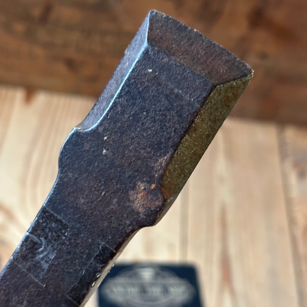 T9874 WILD! Antique AUSTRIAN kreuzaxt, laminated steel