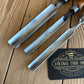 N341 Vintage set of 3 x TITAN AUSTRALIA Gouge CHISELS