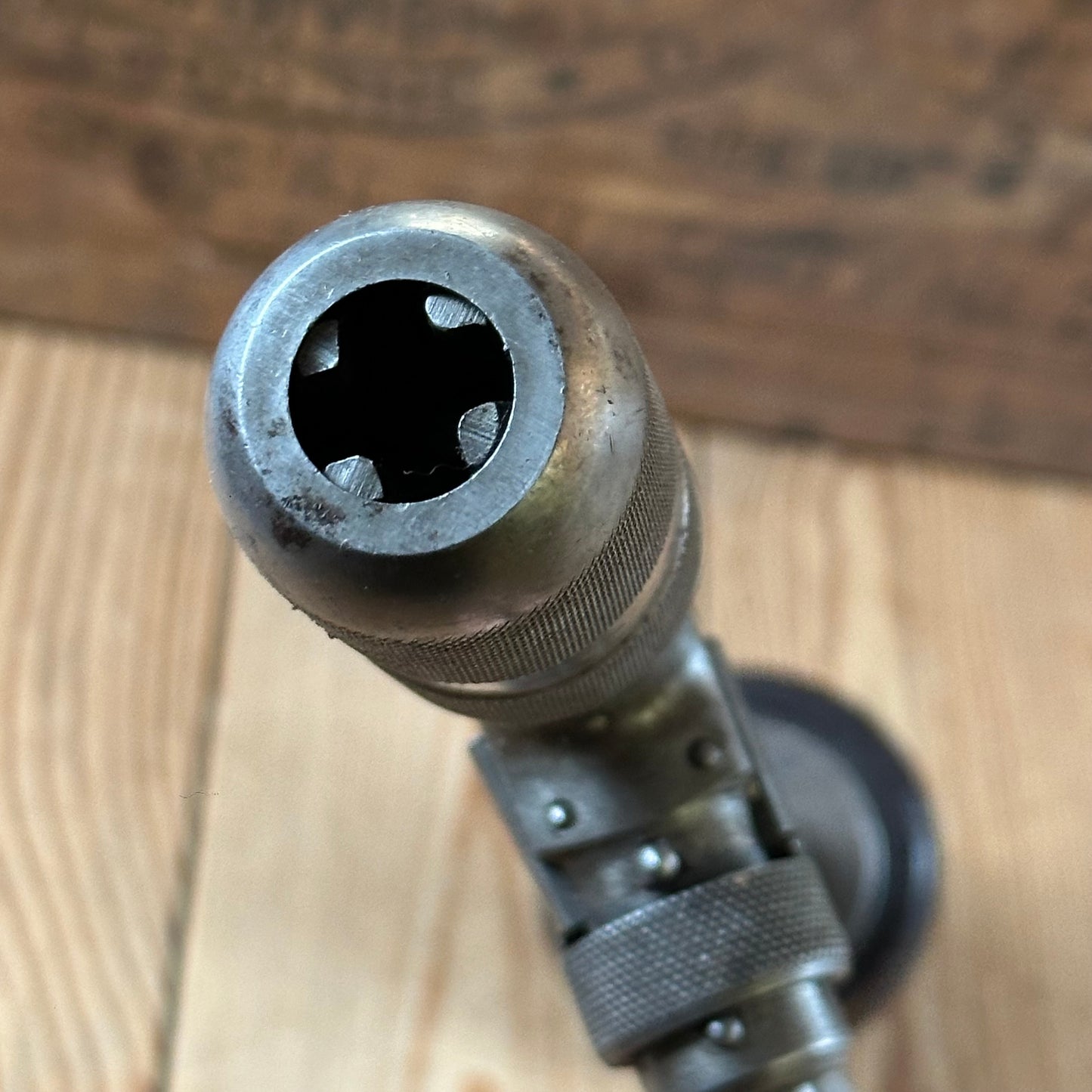 H2430 Vintage FLOTT 4 chuck BRACE drill