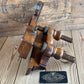 T8552 UNIQUE! Antique USER MADE Mahogany PLOUGH PLANE