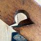 H762 Antique Wooden CENTER GROOVE Moulding PLANE