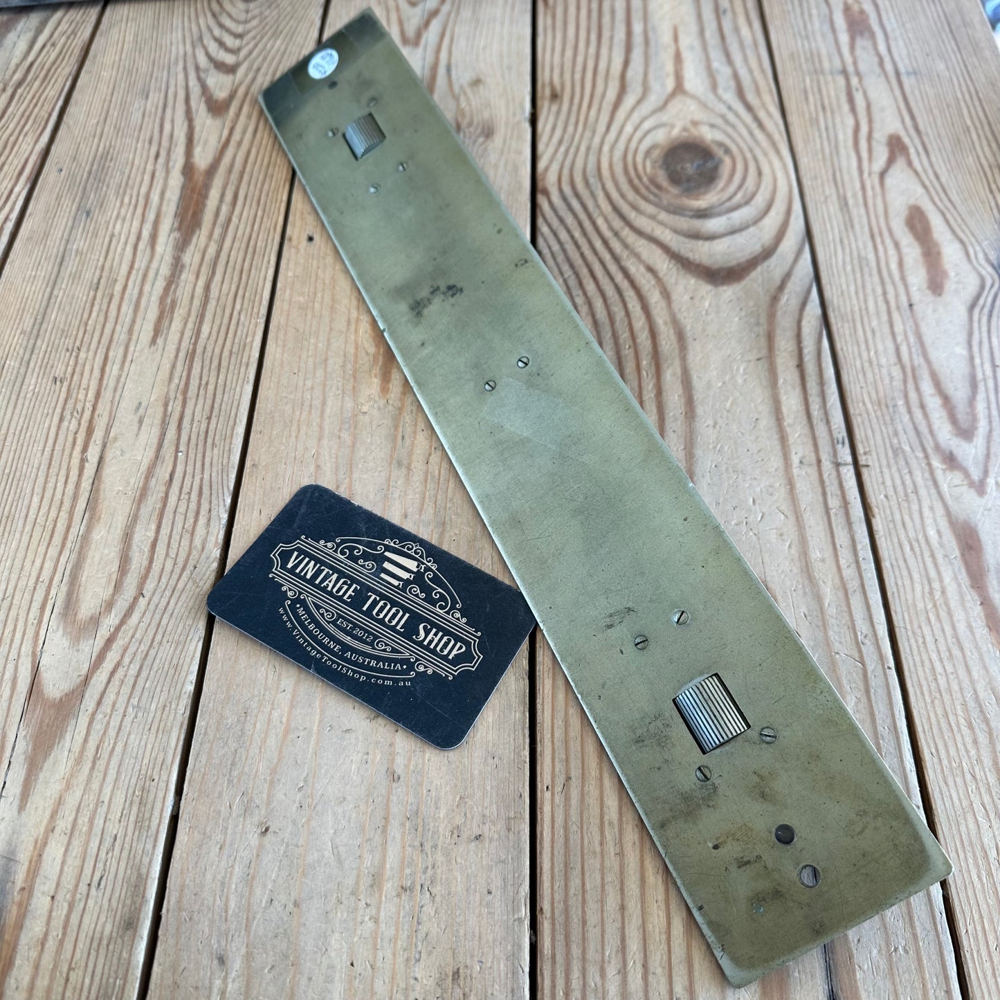 H1640 Vintage BRASS ROLLING Ruler SYDNEY