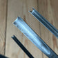 N1767 Vintage 3x DASTRA Germany carving chisel set V-GOUGE bent gouge