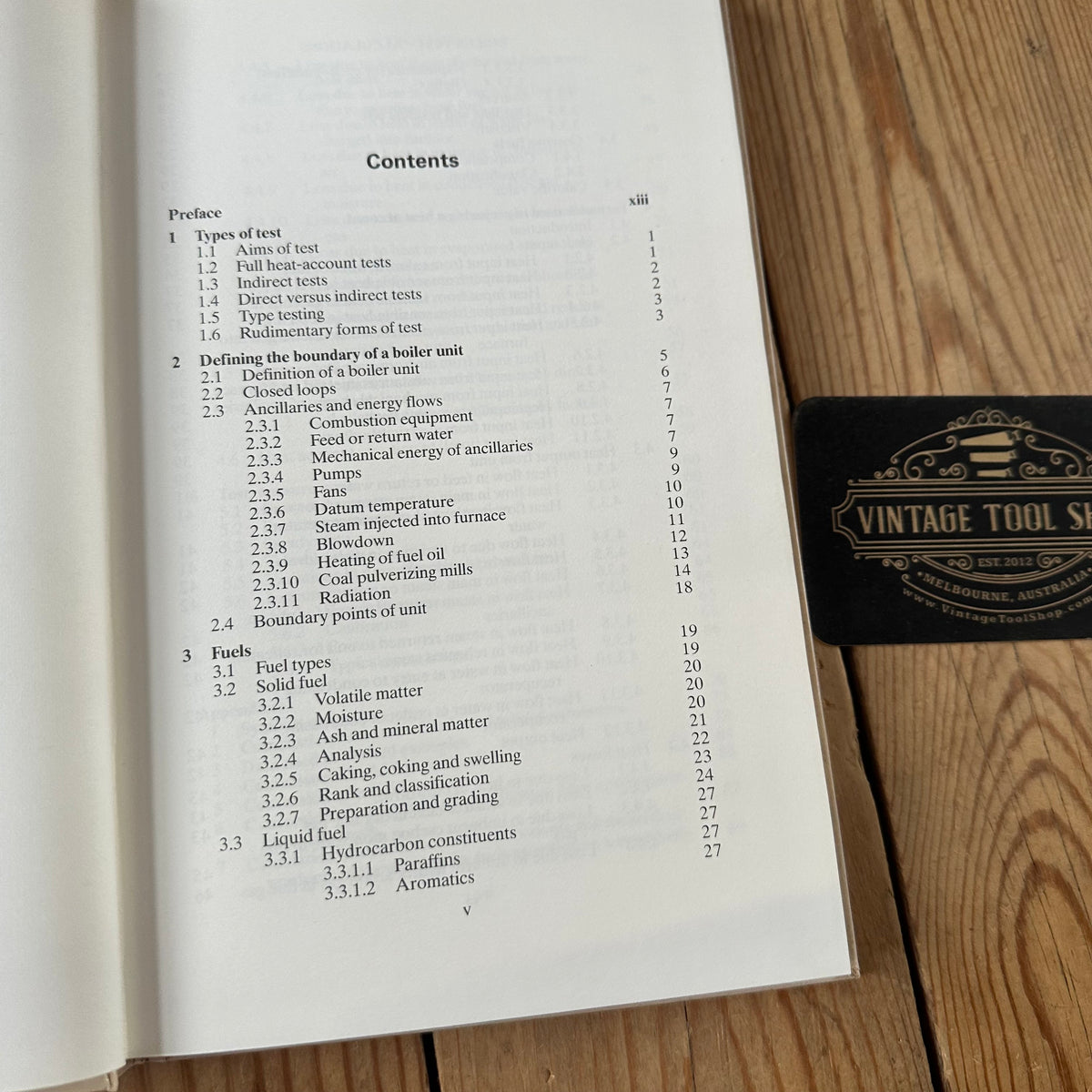 XBN166 Vintage BOOK BOILER TEST CALCULATIONS by J.Senior