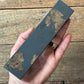 A380 Vintage LARGE German WATER HONE partial label BARBERS STONE Natural sharpening stone waterstone