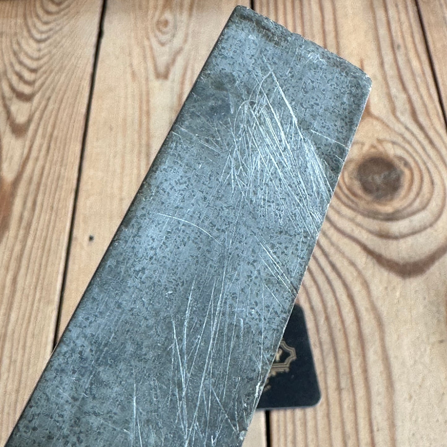 A363 Vintage SCOTTISH TAM-O-SHANTER water stone natural sharpening stone T523