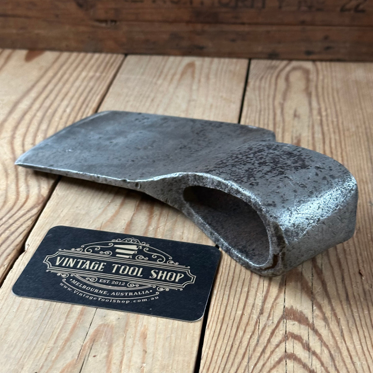 Y237 COOL! Antique French pattern MINERS axe head