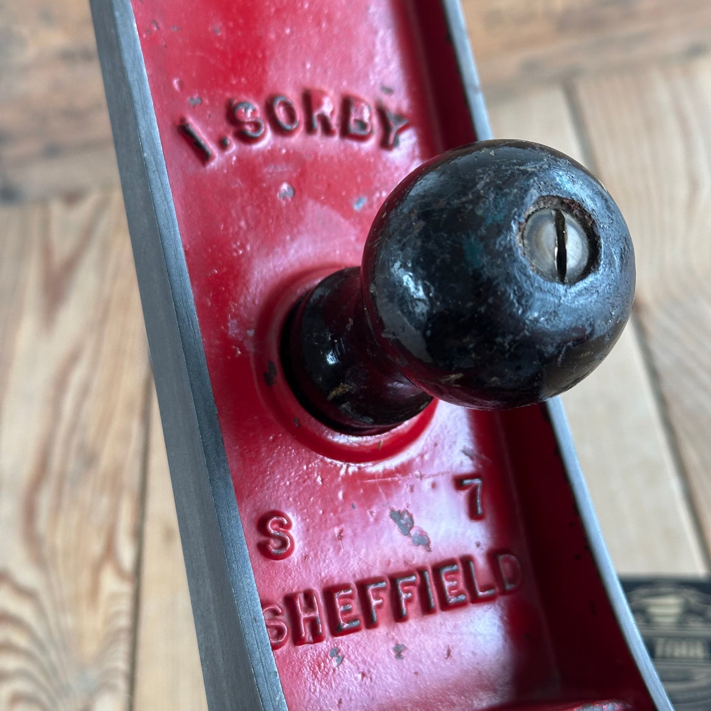 SOLD. N865 SCARCE! Vintage I.SORBY S7 England jointer PLANE