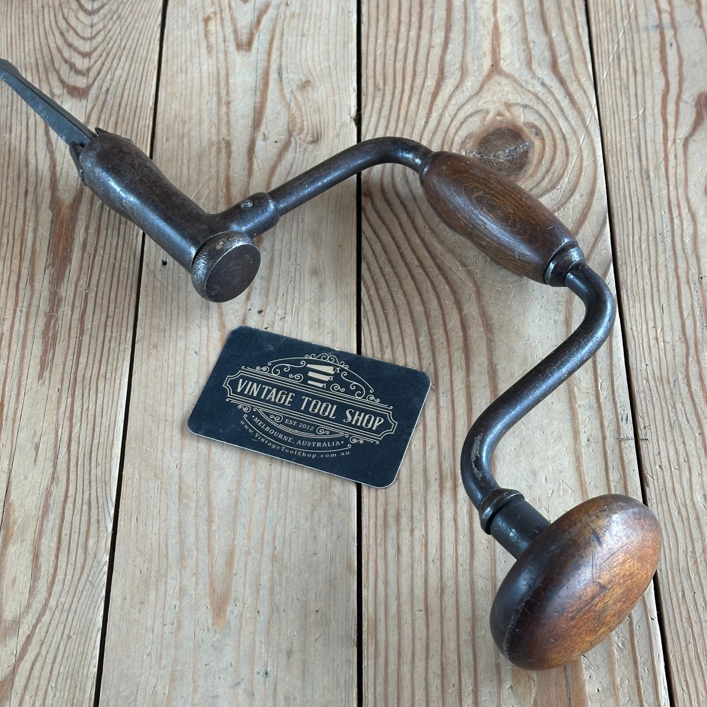 T4567 UNUSUAL! Vintage PATENTED BRACE DRILL