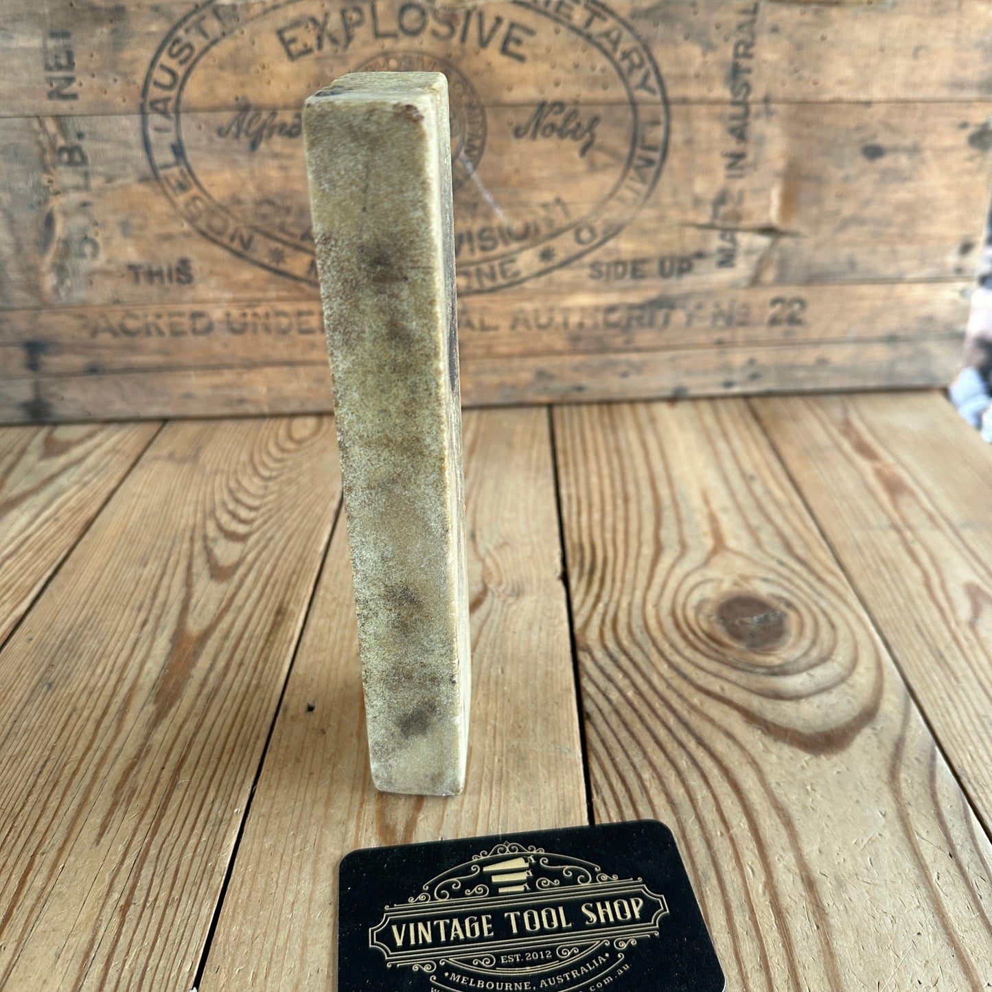 A330 Vintage ARKANSAS WASHITA STONE Natural Sharpening OILSTONE