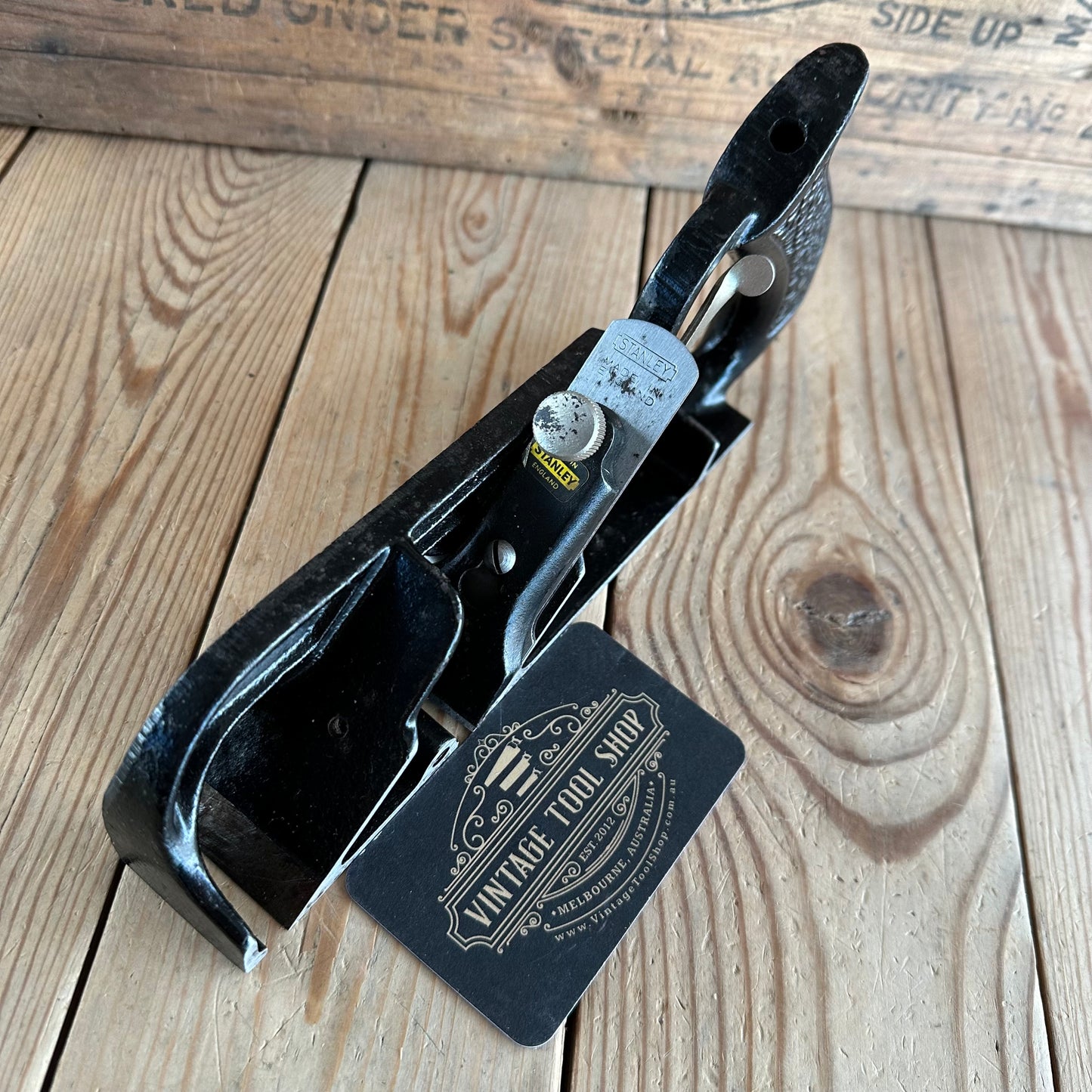 H1957 Vintage STANLEY England No.78 Duplex RABBET rebate plane