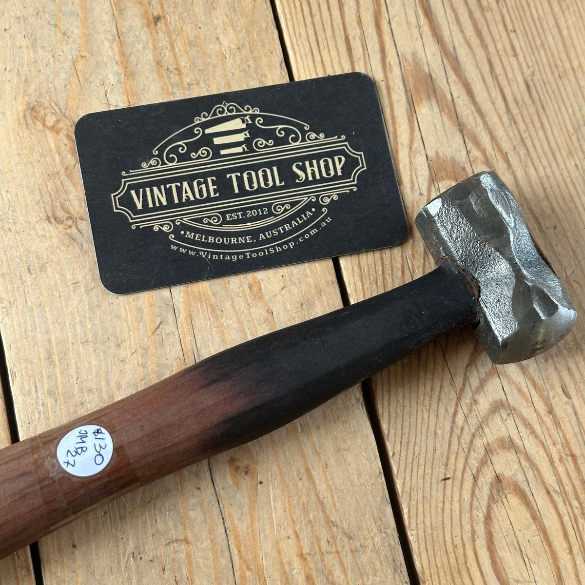 JMB Blacksmith made SMALL HAND FORGED 1045 steel DOUBLE FACE HAMMERS. Made by Jacob Marcus BONESAW lot2