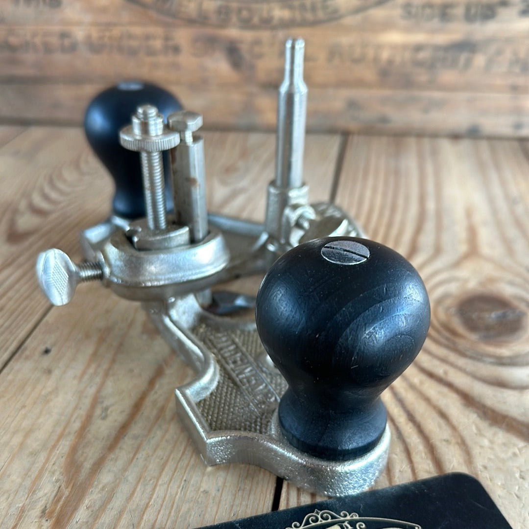 N645 Vintage STANLEY England No.71 Router PLANE IOB