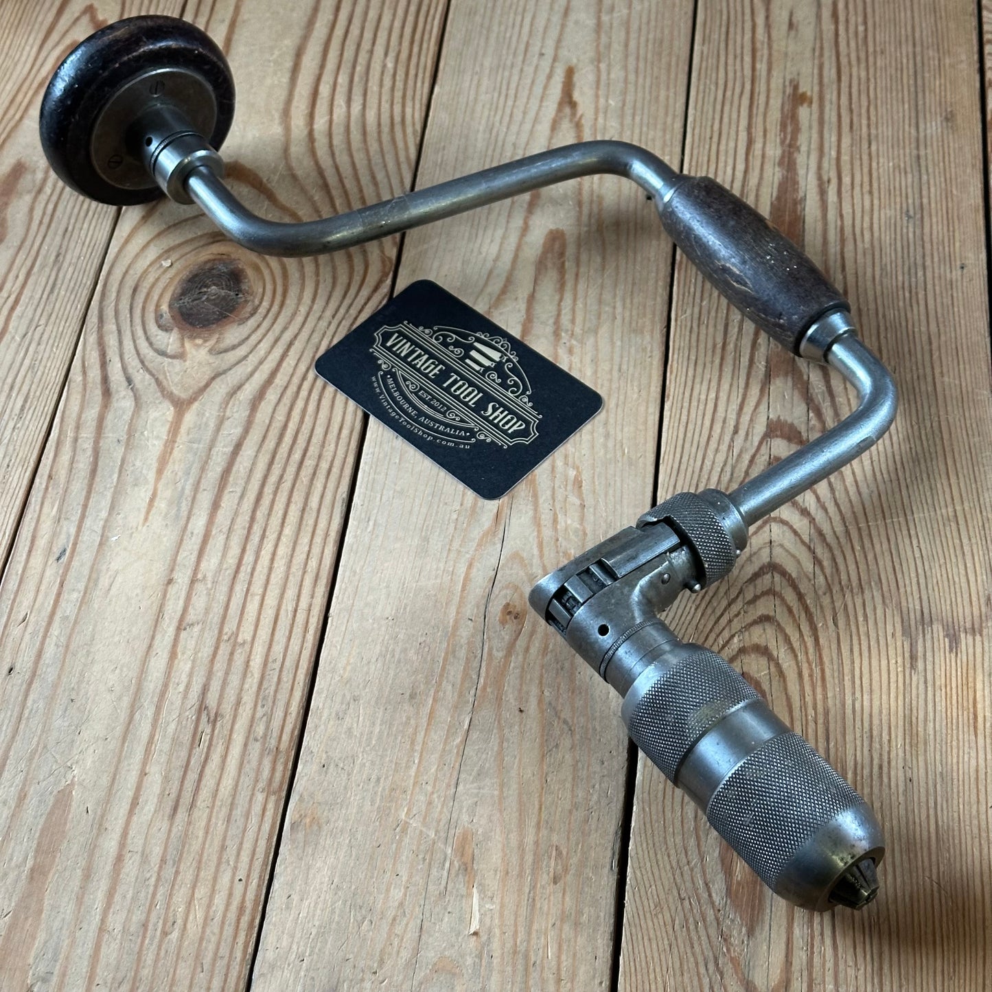 H2430 Vintage FLOTT 4 chuck BRACE drill