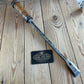 D1907 ANCIENT! Large antique EUROPEAN 460mm long necked SLICK CHISEL