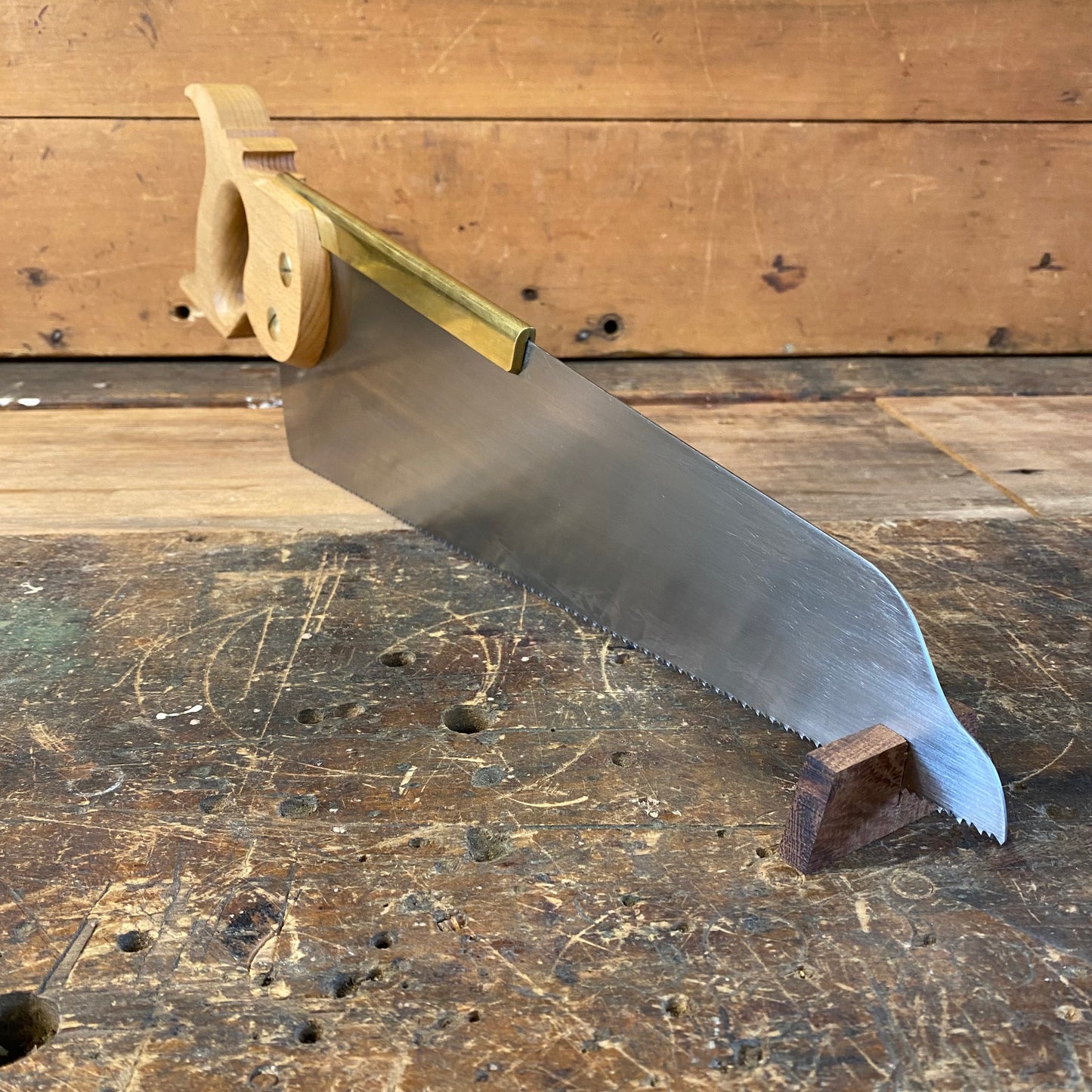VHS24 HERITAGE SAWS Melbourne 16” HAMPTON 11ppi XCUT Half Back SAW with ENGLISH BEECH handle