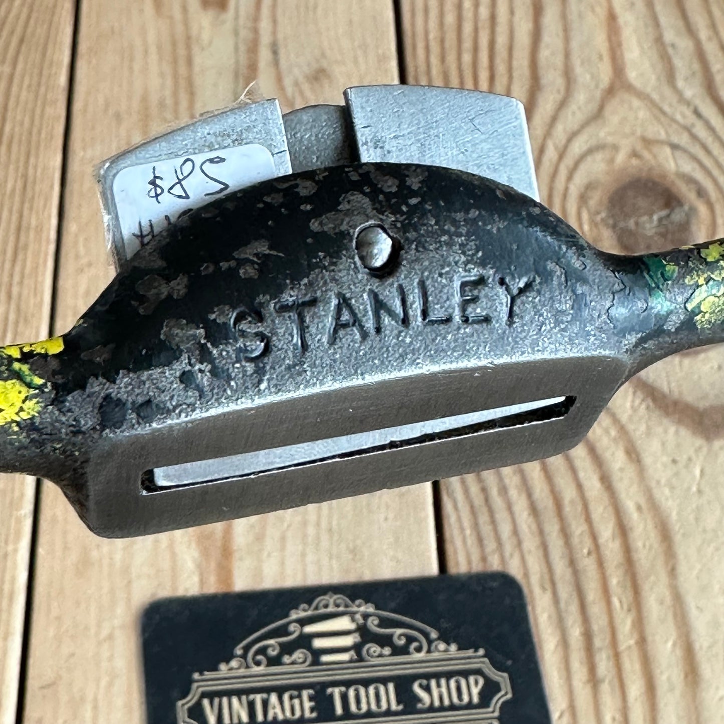 H1557 Vintage STANLEY England No.64 Flat Base SPOKESHAVE spoke shave