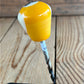 TR138 Repurposed tiny Yellow/white “9” POOL BALL awl by Tony Ralph