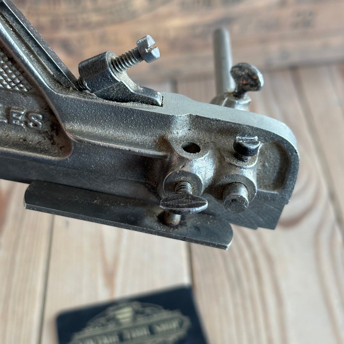 H2194 Vintage MARPLES England PLOUGH plane