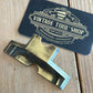 Y2227 Vintage E.PRESTON England BRASS Saddle SQUARE MITRE TEMPLATE