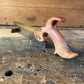 VHS200 LEFT HAND HERITAGE SAWS Custom 12” FITZROY model 14ppi rip DOVETAIL SAW with a SCARRED MYRTLE handle