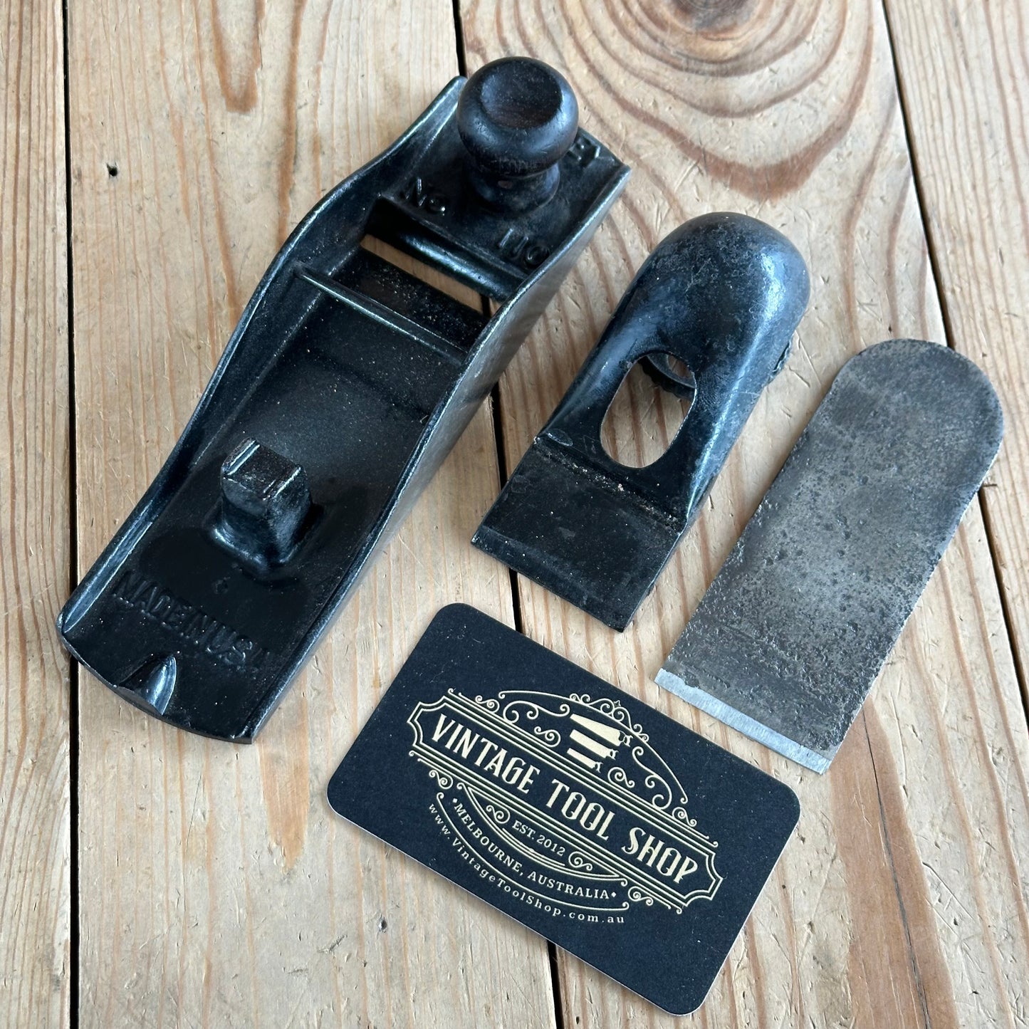 H864 Vintage STANLEY USA No.110 Block PLANE