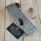 N1923 Antique SPIERS Scotland 3/4” 19mm wide Iron & MAHOGANY INFILL Shoulder PLANE