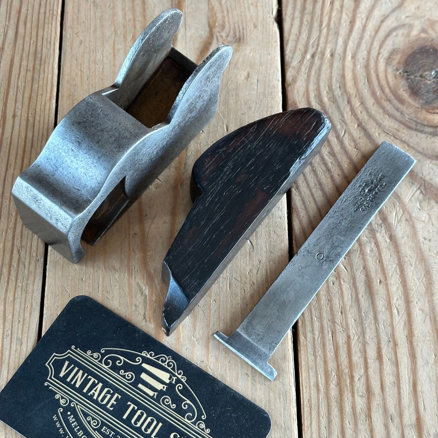 N619 Vintage IRON & ROSEWOOD Bullnose PLANE