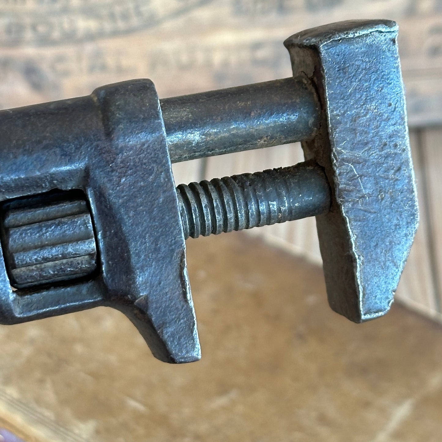 N1529 UNUSUAL! Vintage Patented 1897 WRENCH
