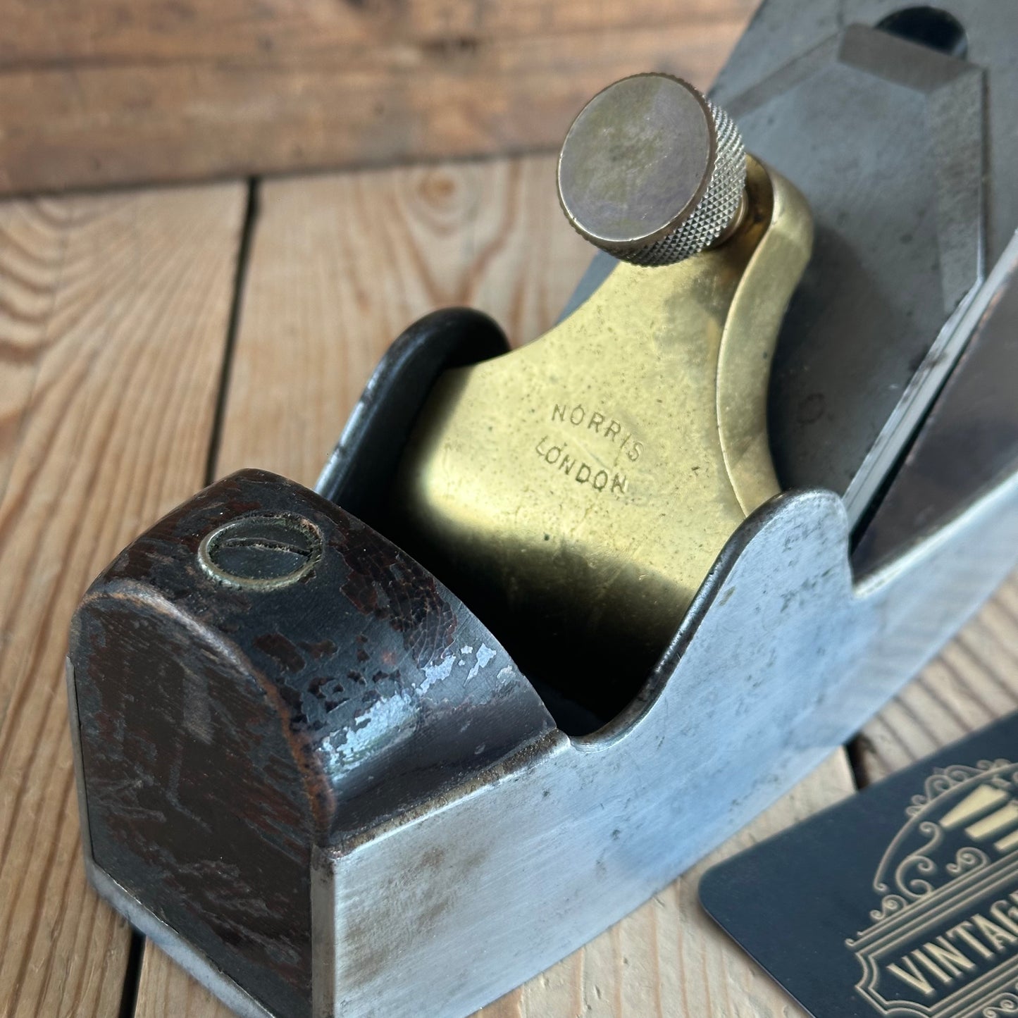 N1631 NICE! Vintage NORRIS A5 London Infill Smoothing PLANE