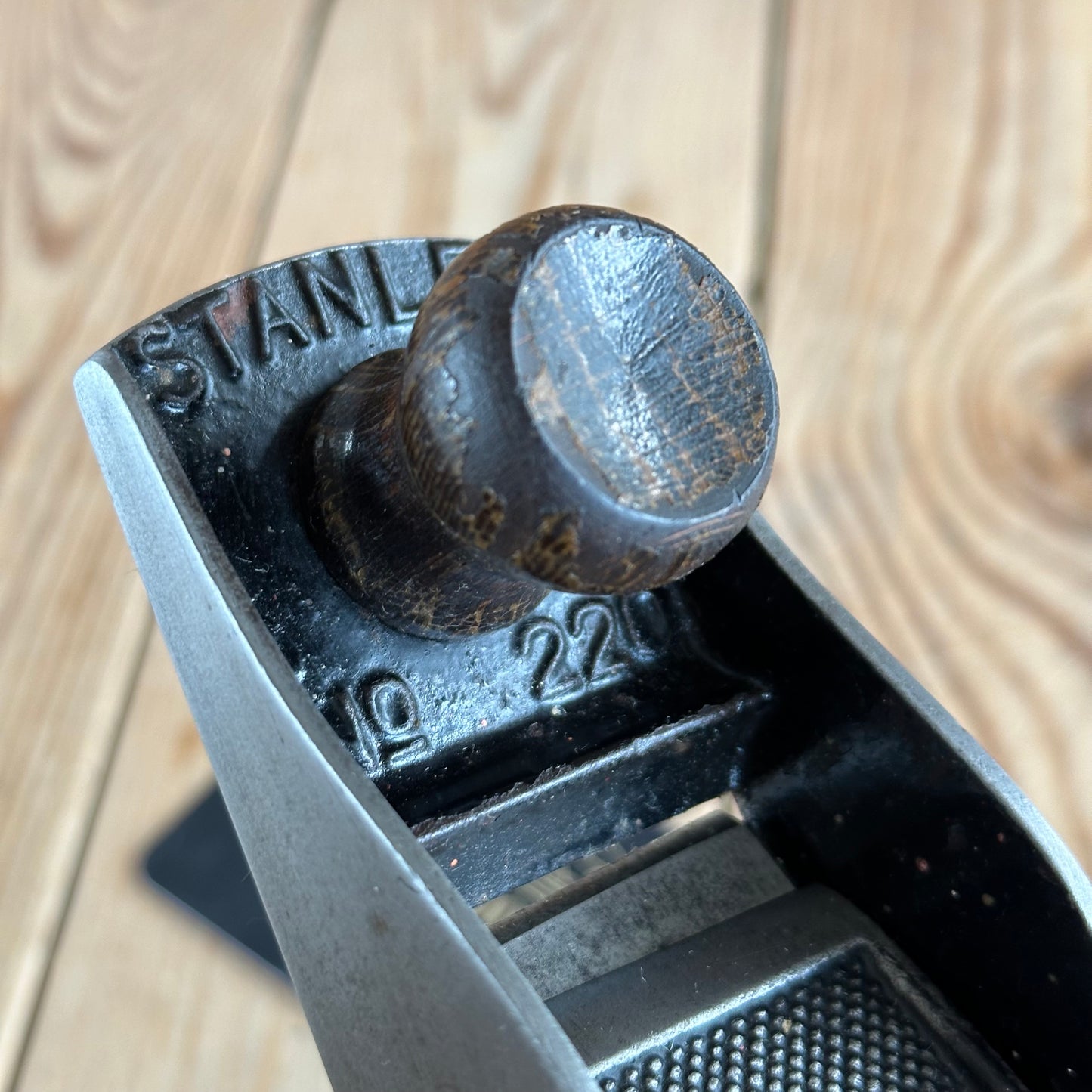 H1365 Vintage STANLEY USA 1910 No.220 BLOCK PLANE