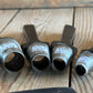 H1478 Vintage set of Italian 6 x LEATHER PUNCHES