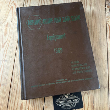 XBN186 Vintage 1969 BOOK The ASHRAE GUIDE & DATA BOOK