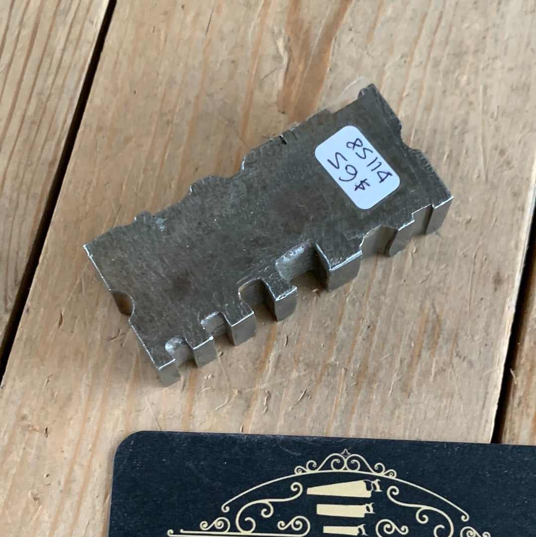 D1158 Vintage small JEWELLERs SWAGE BLOCK