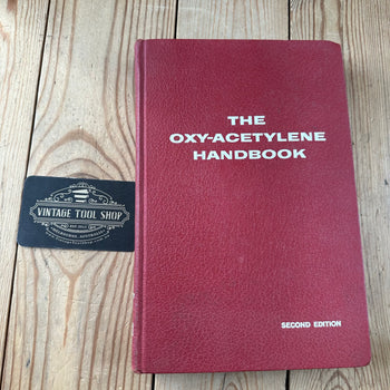XBN127 Vintage 1960 BOOK The OXY-ACETYLENE HANDBOOK A Manual on Oxy-Acetylene WELDING and CUTTING procedures